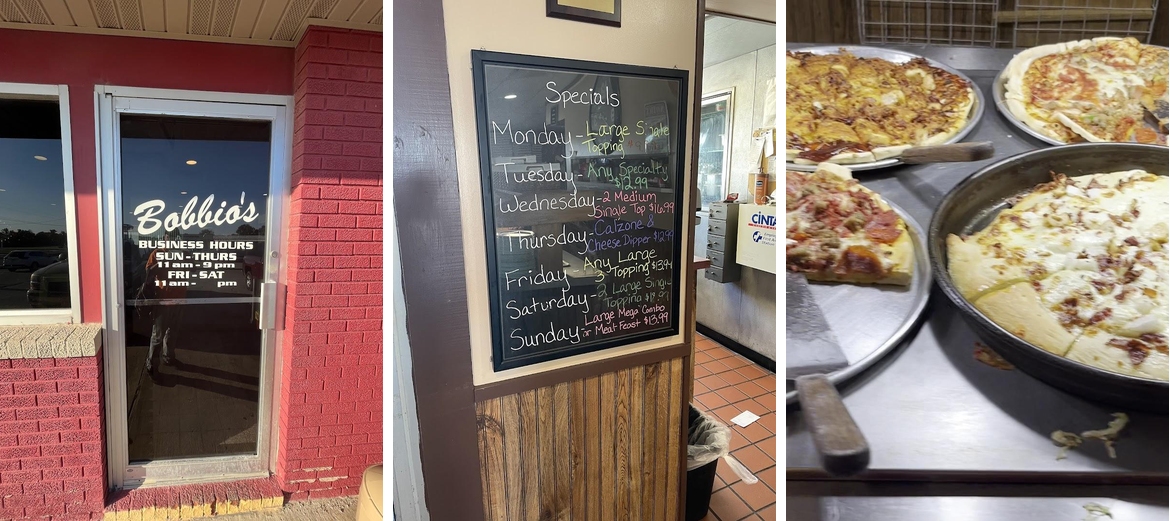 Bobbio's Eatery Menu